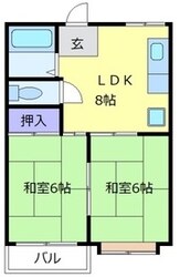 深井駅 徒歩10分 1階の物件間取画像